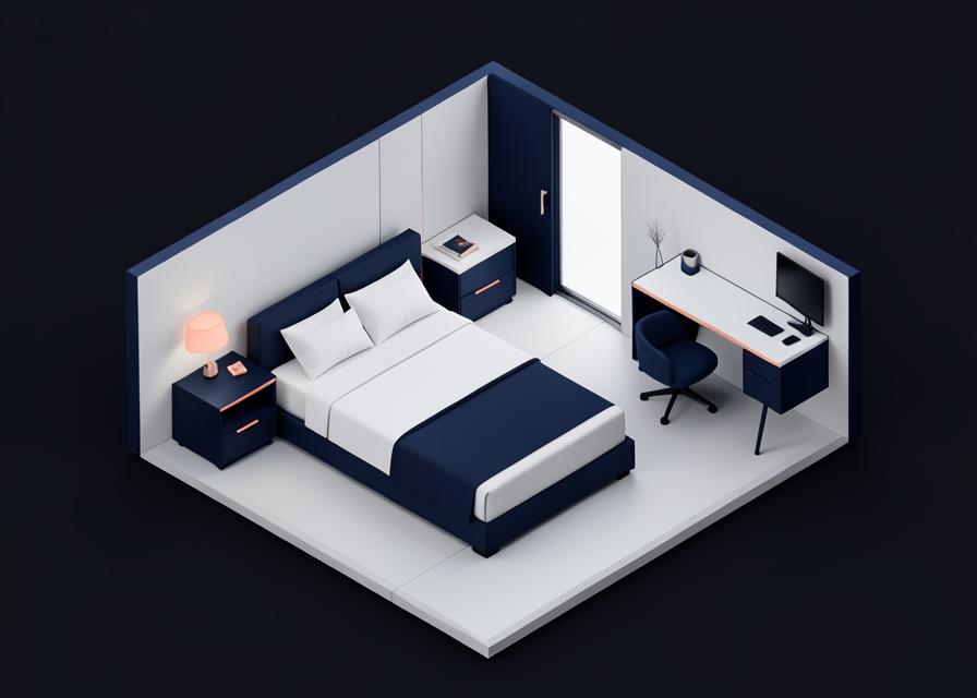 Illustrated hotels & hospitality environment